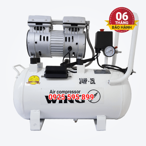 Máy nén khí không dầu giảm âm Wing TW-OF550-25L