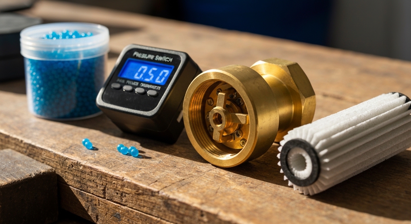 Bảo trì và phụ tùng máy sấy khí: Những lưu ý sống còn