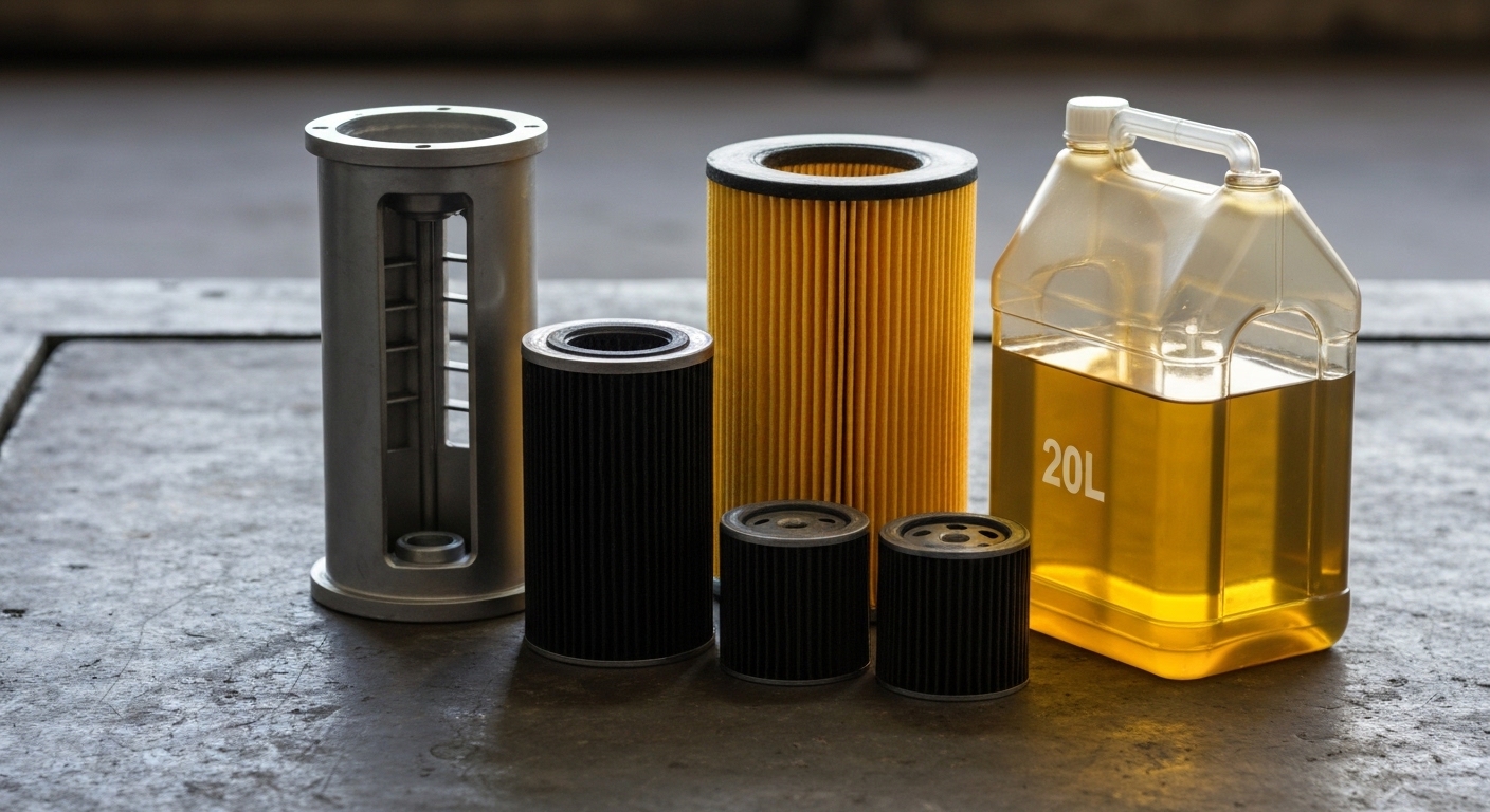 Hướng dẫn bảo trì và lựa chọn phụ tùng cho máy nén khí trục vít