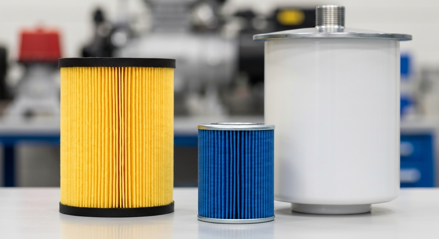 Phân tích linh kiện phụ tùng dựa trên các thông số kỹ thuật máy nén khí