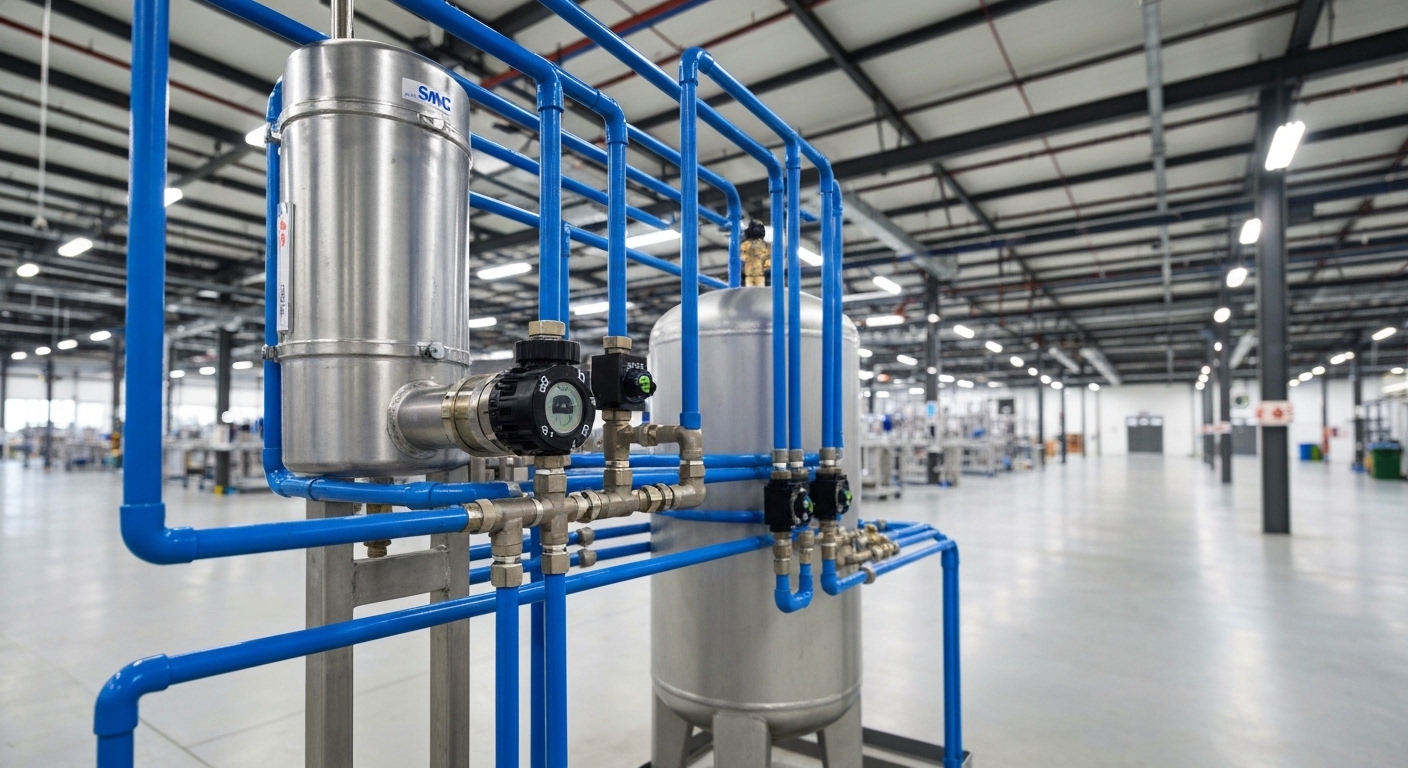 Kinh nghiệm chọn mua bộ tăng áp khí nén SMC chính hãng và lắp đặt