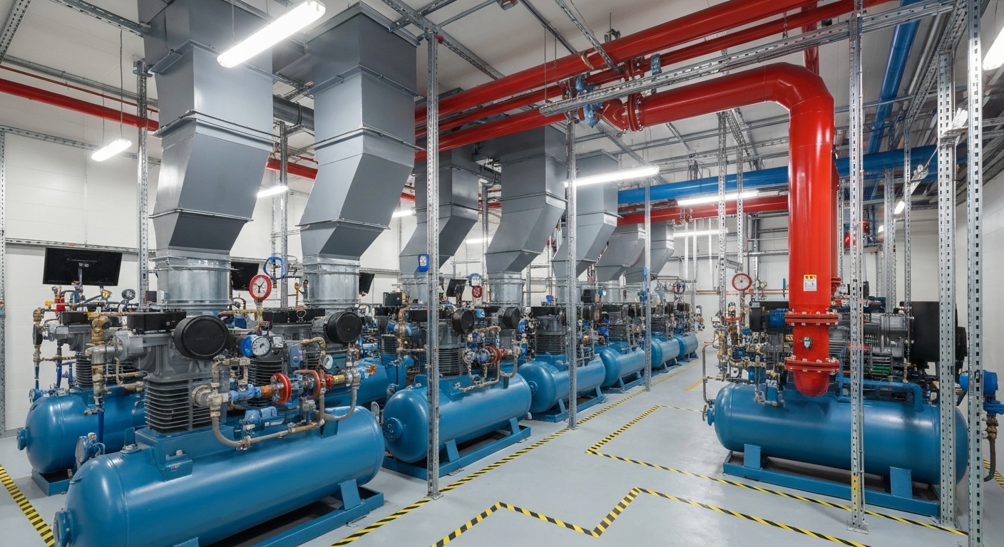Tối ưu hóa hệ thống khí nén và hướng dẫn lắp đặt tiêu chuẩn